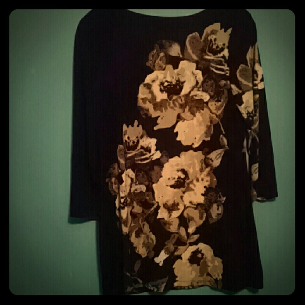 Floral tunic
